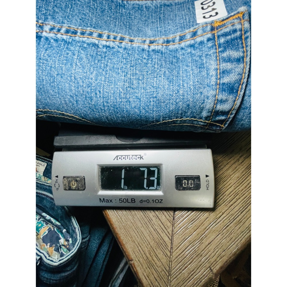 Levi's 569 Loose Straight Jeans Mens 32x30 Medium Wash Blue Y2K Baggy Denim - Picture 14 of 14